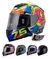 Jm Casco Integral Nzi Eurus 2 Komet Rojo Mate Doble Visor en internet