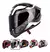 Jm Casco Integral Moto Nzi Trendy Karz Flag Ver Colores - JM Motors