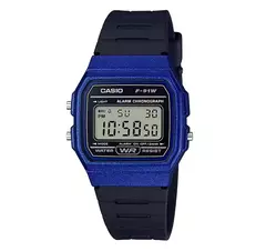 Reloj Casio F91WM-2A Vintage malla de Silicona negro unisex WR - tienda online