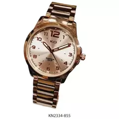 Reloj Knock Out KN2334-855 malla de metal rose para dama - comprar online
