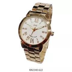 Reloj Knock Out KN2340-622 malla de metal dorado para dama - comprar online
