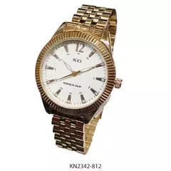 Reloj Knock Out KN2342-812 malla de metal dorado para dama - comprar online