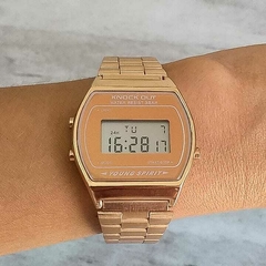 Reloj Knock Out KN8125-155 malla de metal digital para dama - comprar online