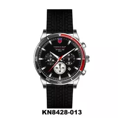 Reloj Knock Out KN8428-013 malla de caucho negro cronógrafo para caballero - comprar online