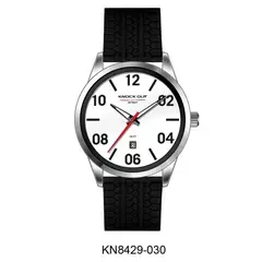 Reloj Knock Out KN8429-030 malla de caucho negro con calendario para caballero - comprar online