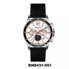 Reloj Knock Out KN8431-051 malla de caucho negro cronógrafo para caballero - comprar online