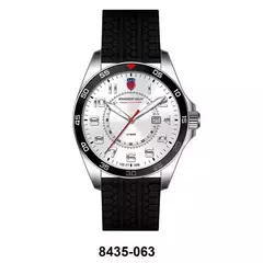 Reloj Knock Out KN8435-063 malla de caucho negro con calendario para caballero - comprar online