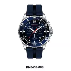 Reloj Knock Out KN8436-088 malla de caucho azul cronógrafo para caballero - comprar online
