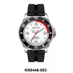 Reloj Knock Out KN8446-063 malla de caucho negro para caballero - comprar online