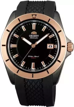 RELOJ ORIENT FER1V001B0 malla de silicona negro automático con calendario para caballero - comprar online