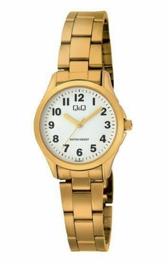 Reloj Q&Q C05A-001PY-1 Malla De metal dorado Para Dama - comprar online