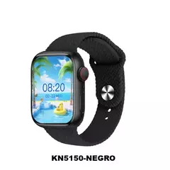 Reloj Smartwatch Knock Out KN5150 malla de silicona negra unisex - comprar online