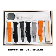 Reloj Smartwatch Knock Out KN5154 set con 7 mallas para caballero en internet