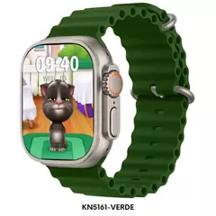 Reloj Smartwatch Knock Out KN5161 malla de silicona verde - comprar online