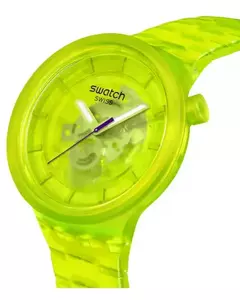 Reloj Swatch SB05J103 BIG BOLD Colors Of Joy Yellow Joy malla de silicona unisex - BRAINE JOYAS Y RELOJES