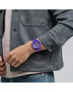 Reloj Swatch SB05V103 BIG BOLD Colors Of Joy Purple Joy malla de silicona unisex - BRAINE JOYAS Y RELOJES