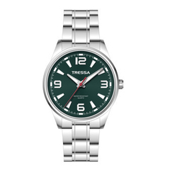 Reloj Tressa ALAIN-M-4 Para caballero Malla de Metal plateado - comprar online