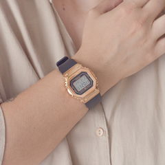 Reloj Tressa Ginny-05 Digital malla de Caucho Negro Bisel Rosé para dama en internet