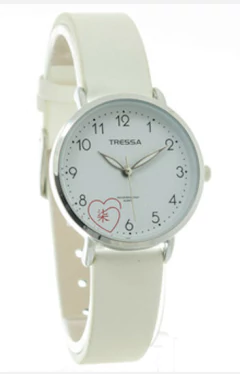 Reloj Tressa Hanna-10 TR-240 Malla De Silicona Blanco Para Dama - comprar online