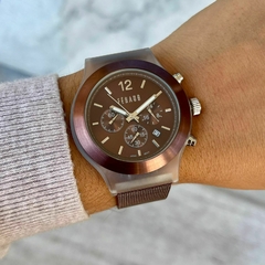 Reloj Feraud FE-004 Marrón malla tejida