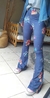 Oxford leggins BLUE ROSES (16500)