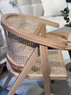 Silla Kovac De Madera Respaldo De Esterilla - tienda online