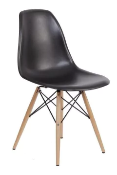 Imagen de Silla Eames Plastico Base Madera