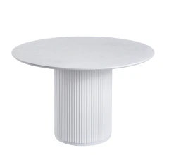 Imagen de MESA REDONDA MADRID BLANCA 120 Cm