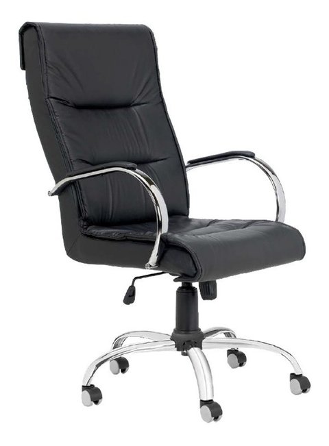 Sillon Ejecutivo Gerencial Trento 501 Cromado Tapizado