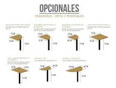 Imagen de Escritorio Piani 18 160x70 Cm Melamina
