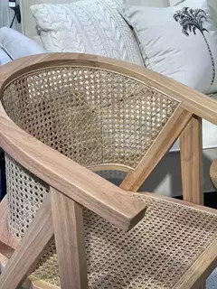 Imagen de Silla Kovac De Madera Respaldo De Esterilla
