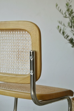Imagen de Silla Cesca Caño Cromado Asiento y Respaldo Esterilla