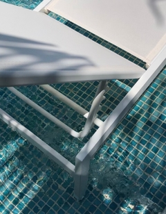 Reposera Krabi Estructura De Aluminio