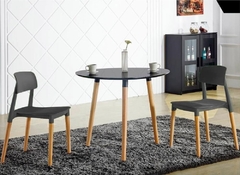 Silla Milan Plastico Base Madera en internet