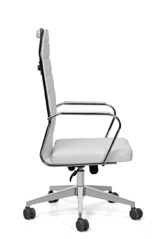 Sillón Gerencial Respaldo Alto Tango 901 Tapizado Cromado