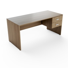 Escritorio Piani 18 Melamina 100x60 Con 2 Cajones