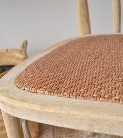 Imagen de Silla Thonet Clasica Madera Natural y Antique Grey