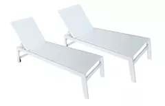 Reposera Yakarta Estructura De Aluminio - comprar online
