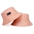 Bucket Hat Dupla Face Flamingo Rosa