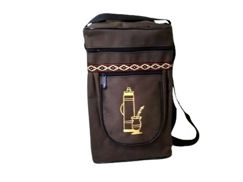 Bolso Matero Portatermo Tela de Avion con Bolsillo Frontal Cod 116-112 en internet