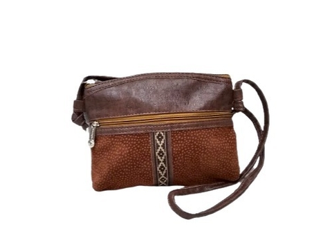 Bandolera de Carpincho con Bolsillo Interno Cod 116-17345 - comprar online