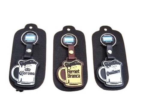 Llavero con Medalla Imagenes Cerveza Cod 124-02