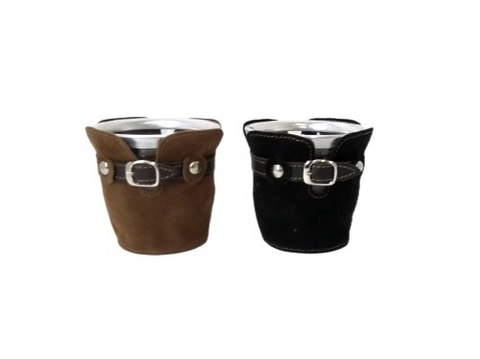 Mate de Vidrio Funda de Cuero y Hebilla Cod 124-52 - comprar online