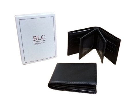 Billetera de Hombre de Cuero 2 Volantes Cod 150-327