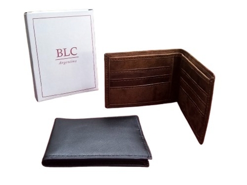 Billetera de Cuero Doble Tarjetero Cod 150-591