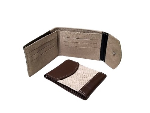 Billetera de Cuero con Broche Cod 196-750 - comprar online
