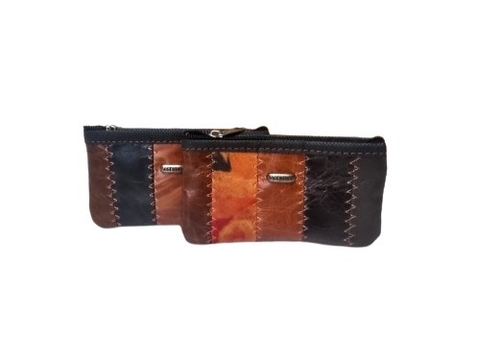 Monedero de Cuero de Retazos Cod 222-3220 - comprar online