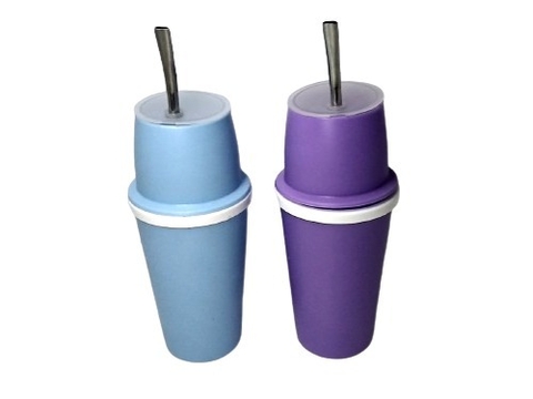 Mate Autocebante Lima Plastico con Bombilla de Metal Cod 300-841 - comprar online