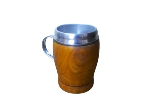 Chopp de Algarrobo y Aluminio Lustrado 500ML Cod 503-09