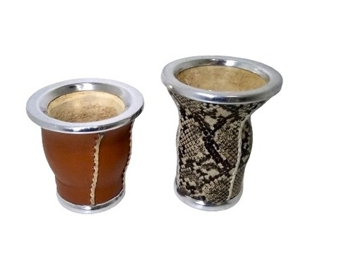 Mate Calabaza Cuerina con Base Cod 553-70 - comprar online